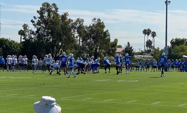 Los Angeles Chargers Defense During 2021 Training Camp. Photo Credit: Ryan Dyrud | LAFB Network