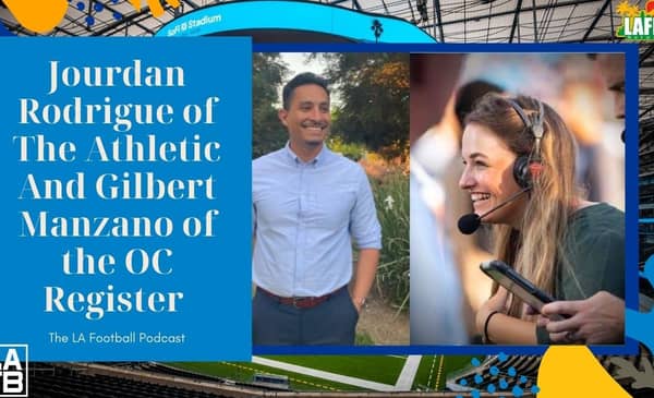 EP 208 - Jourdan Rodrigue Talks End Of Rams Camp, Gilbert Manzano Breaks Down Continued Chargers Camp 2 Jourdan Rodrigue and Gilbert Manzano Join The LA Football Podcast.