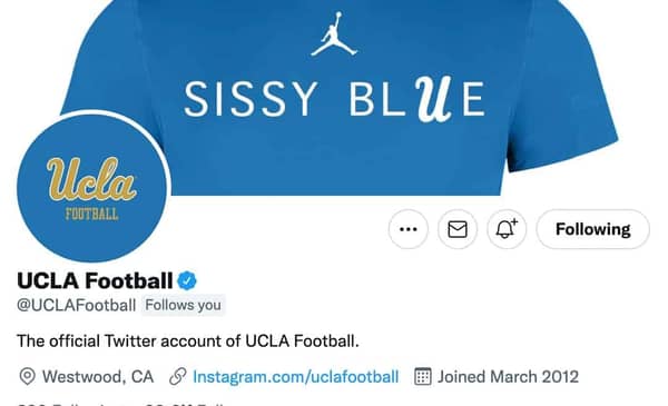 From "Sissy Blue Shirts" to Bruin Blue Collars 2 Sissy Blue