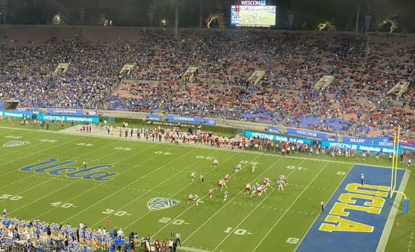 UCLA Bruins Lose To The Fresno State Bulldogs At The Rose Bowl. Photo Credit: Ryan Dyrud | LAFB Network