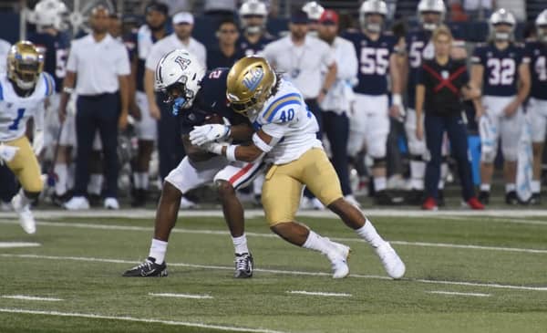 Bruins Almost Let Wildcat Out Of The Bag 2 UCLA Bruins Linebacker Caleb Johnson. Photo Credit: UCLA Athletics