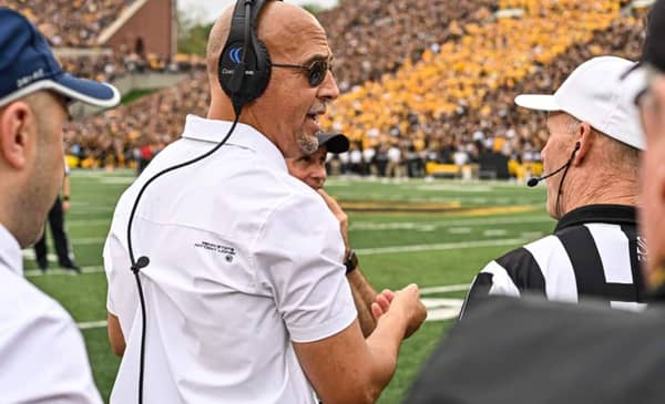 Penn State Football Coach James Franklin. Photo Credit: Mark Selders | Penn State Athletics