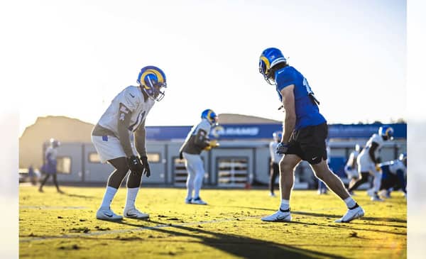 Los Angeles Rams Practice Leading Up To Playing The Green Bay Packers. Photo Credit: Brevin Townsell | LA Rams