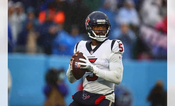 Fantasy Football 2021: Week 12 Waiver Wire Pick Ups 2 Houston Texans Quarterback Tyrod Taylor. Photo Credit: Zach Tarrant | Houston Texans