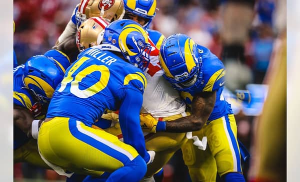 McVay Slays The Shanahan Dragon And The Rams Win The NFC! 2 The Los Angeles Rams Take On The San Francisco 49ers In The NFC Championship Game. Photo Credit: Brevin Townsell | LA Rams