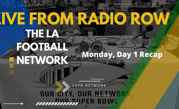 Chef Kay Kay, Sean McVay Presser, Shrine And Senior Bowl Wrap | Live From Radio Row In LA 2 2 7 Live From Radio Row
