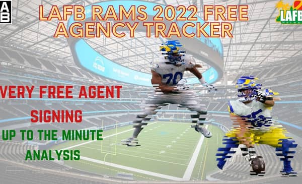 Los Angeles Rams 2022 Free Agency Tracker 2 LAFB Rams 2022 Free Agency Tracker