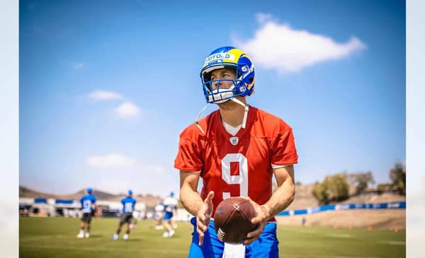 Los Angeles Rams Quarterback Matthew Stafford. Photo Credit: Brevin Townsell | LA Rams