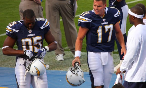 Los Angeles Chargers Philip Rivers Antonio Gates