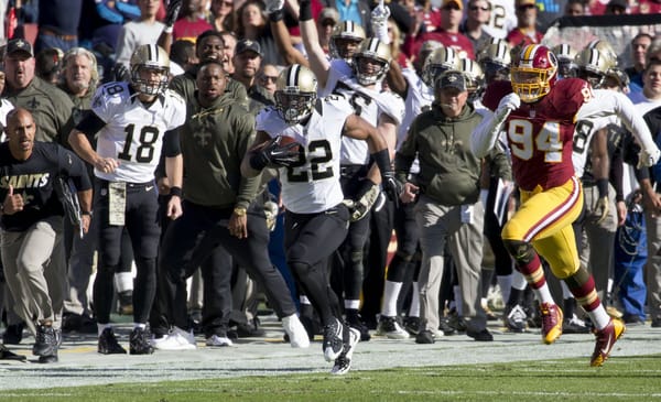 Mark Ingram Saints Two-Headed Rushing Monster