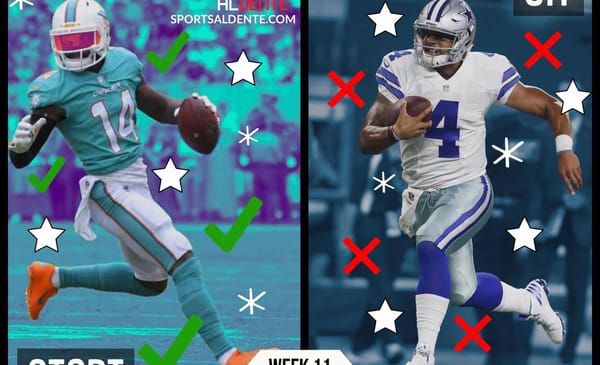 Start Em Sit Em Week 11