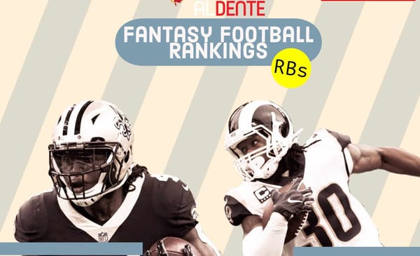 Fantasy Football Running Back Outdoor Rankings