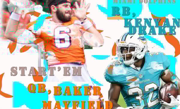 Fantasy Football Start Em Sit Em Week 7.