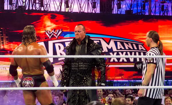 Undertaker HHH WrestleMania 28
