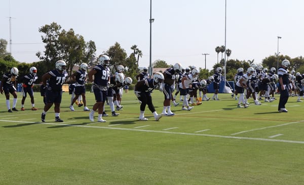 Los Angeles Chargers Training Camp 2018. Photo Credit: Monica Dyrud | The LAFB Network