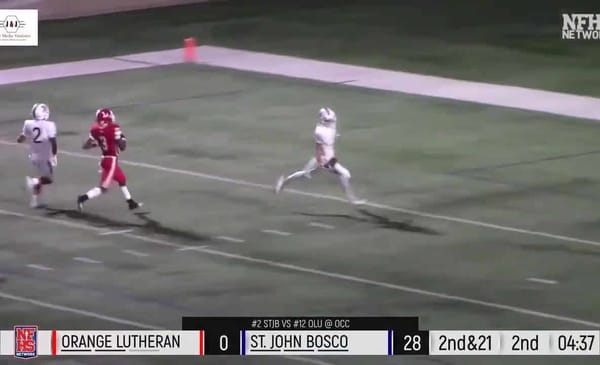 St John Bosco Vs Orange Lutheran Highlights 2 st john bosco vs orange lutheran