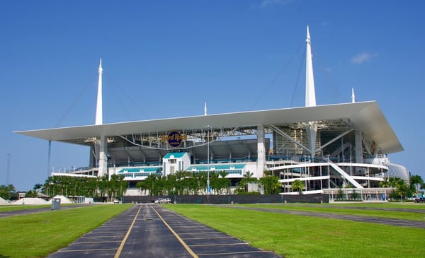 Hard Rock Stadium, Home Of The Miami Dolphins. Photo Credit: Valerie | Under Creative Commons License
