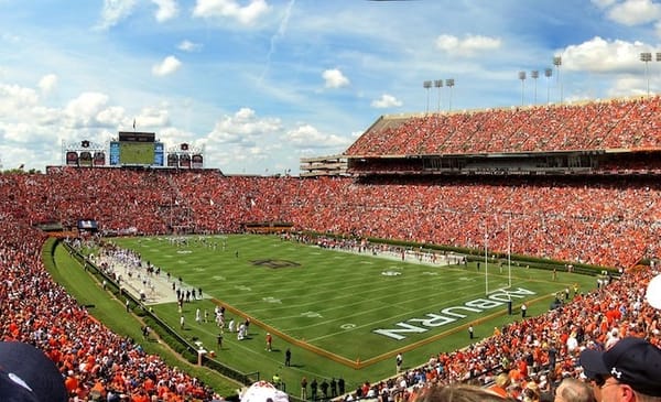 NCAA Week 14 Bets: 3 Of The Best Parlays That Will Make You Money 2 Jordan-Hare Stadium. Photo Credit: GSankary | Under Creative Commons License
