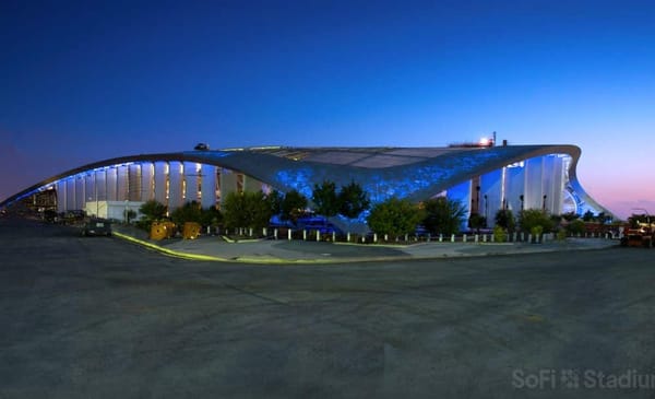 SoFi Stadium. Photo Credit: @SoFiStadium Twitter