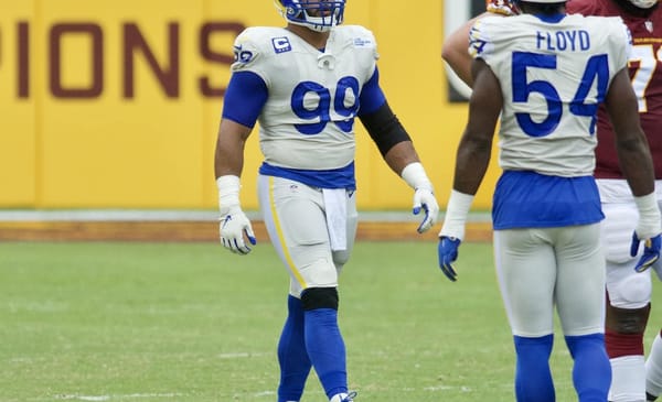 Aaron Donald And Leonard Floyd. Photo Credit: All-Pro Reels | Under Creative Commons License