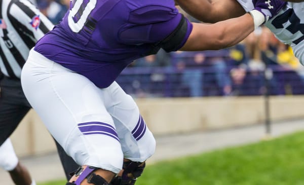 Should Chargers Go All In On Northwestern's Rashawn Slater 2 Northwester Offensive Lineman Rashawn Slater. Photo Credit: Maize & Blue Nation | Under Creative Commons License