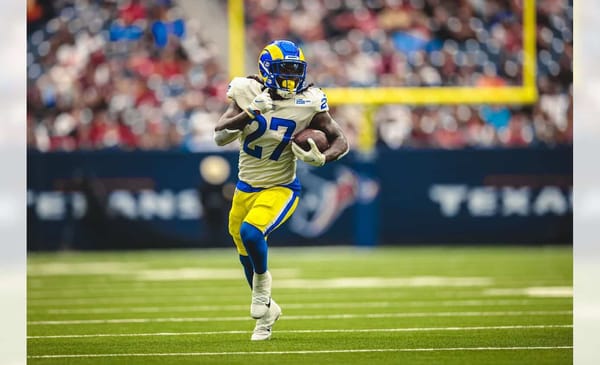 Los Angeles Rams Running Back Darrell Henderson. Photo Credit: Brevin Townsell | LA Rams