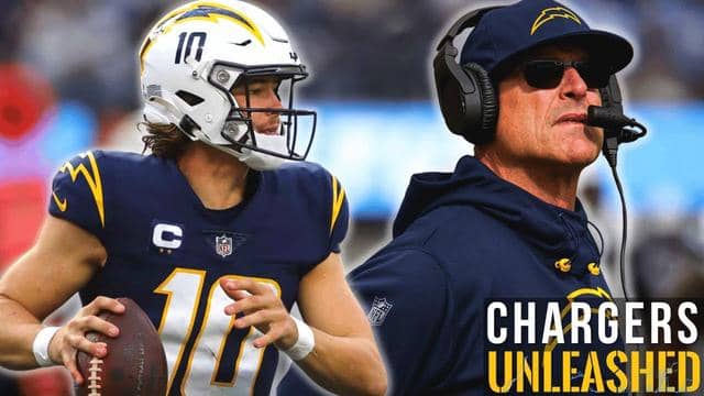 The Director Talks Chargers Landing Jim Harbaugh, Expectations & Impact | Unlocking Justin Herbert!?