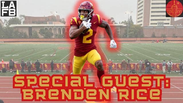 SPECIAL GUEST: USC Trojans WR Brenden Rice Talks SC Legacy And NFL Draft Process