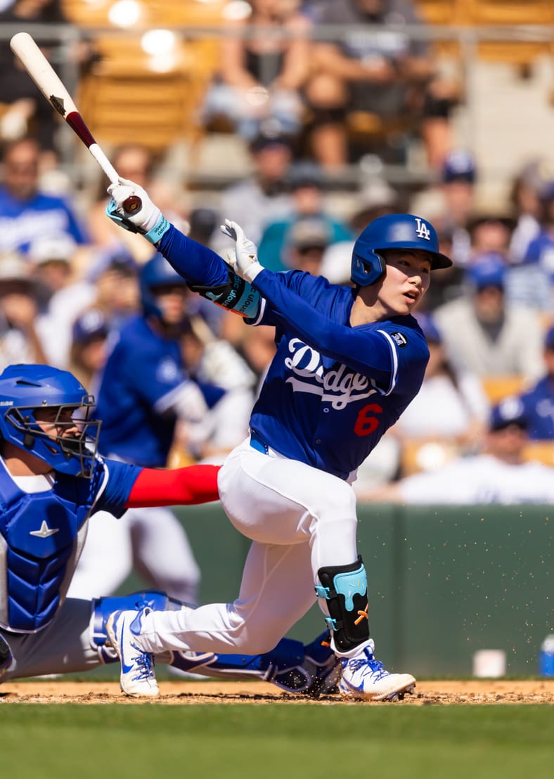 Los Angeles Dodgers New Infielder Shines In Triple-A Win After Big League Struggle 3 MLB: Chicago Cubs at Los Angeles Dodgers