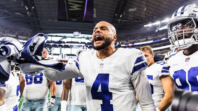 Fantasy Football Week 7 DFS Optimal Lineup 2 Dak Prescott Makes His Return And Should Be Fantasy Football Smash Photo Credit Callena Williams | Dallas Cowboys