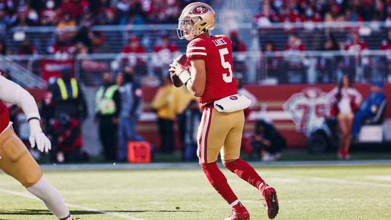 Trey Lance Is A Must Have Fantasy Football Quarterback Photo Credit Terrell Lloyd | 49ers