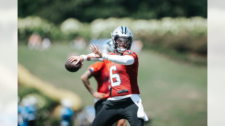 Can Baker Mayfield Rebound As A Fantasy Football Powerhouse? Photo Credit: Chanelle Smith-Walker | Carolina Panthers