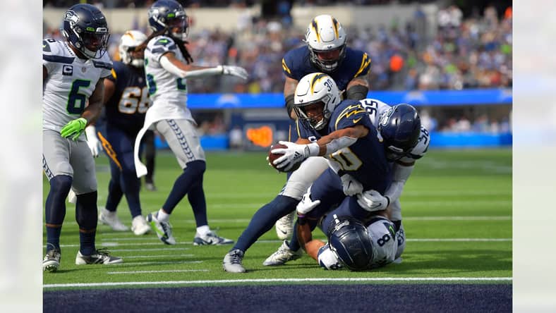 Chargers Struggle in Week 7 Loss to the Seahawks 2 Los Angeles Chargers Austin Ekeler Photo Credit: John McGillen | NFL
