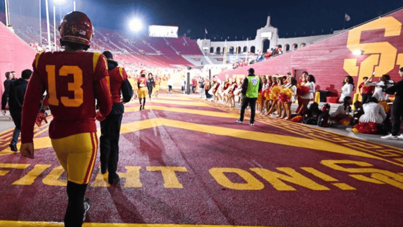 USC Quarterback Caleb Williams Photo Credit: John McGillen | USC Athletics