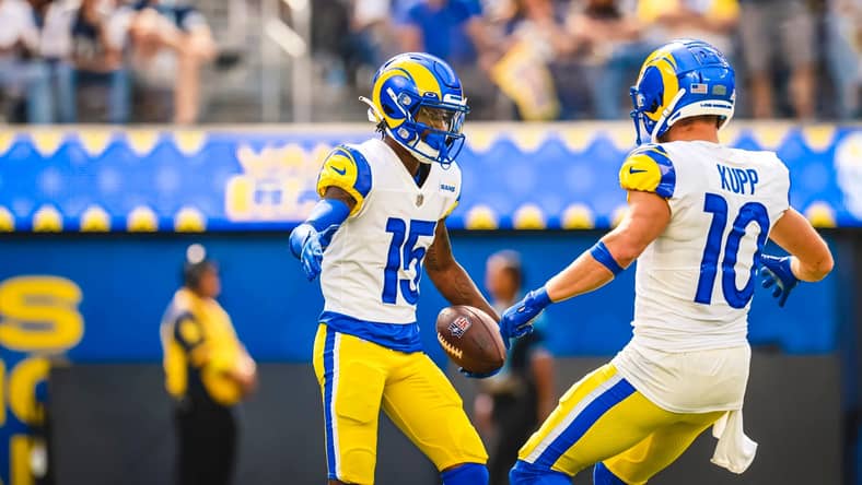 Los Angeles Rams Wide Receiver Tutu Atwell Photo Credit: Gabby Hutter | LA Rams