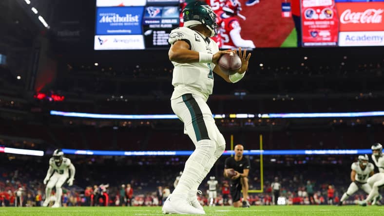 Fantasy Football Week 11 DFS Optimal Lineup 2 Make Jalen Hurts Your Fantasy Football Starting QB For Big Results Photo Credit: Kiel Leggere