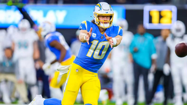 LA Chargers Quarterback Justin Herbert Photo Credit: Ty Nowell | Los Angeles Chargers