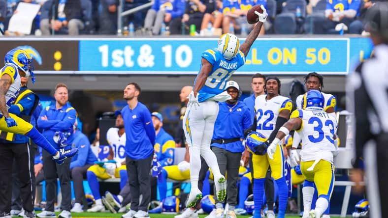 Chargers Receiver Mike Williams Photo Credit: Ty Nowell | Los Angeles Chargers