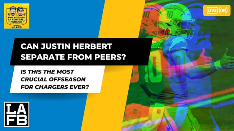 Justin Herbert has proven to be another great quarterback for the Chargers franchise. Can he be the one that gets over the hump and separates himself from his peers and elevate the Chargers to where they have never been?