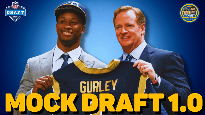 Rams Mock Draft 1.0: Priorities on Defense, Offensive Line and Skill Players 2 image0 2