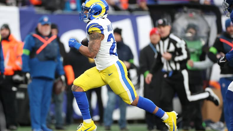 Kyren Williams Injured In 4th Quarter; Status To Return Unknown 2 NFL: Los Angeles Rams at New York Giants