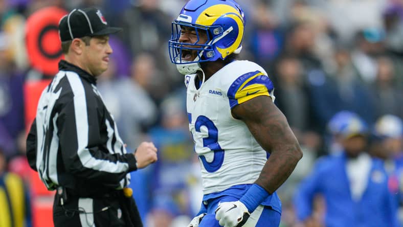 Ernest Jones Impresses On Day 1 of Los Angeles Rams Training Camp 2 NFL: Los Angeles Rams at Baltimore Ravens
