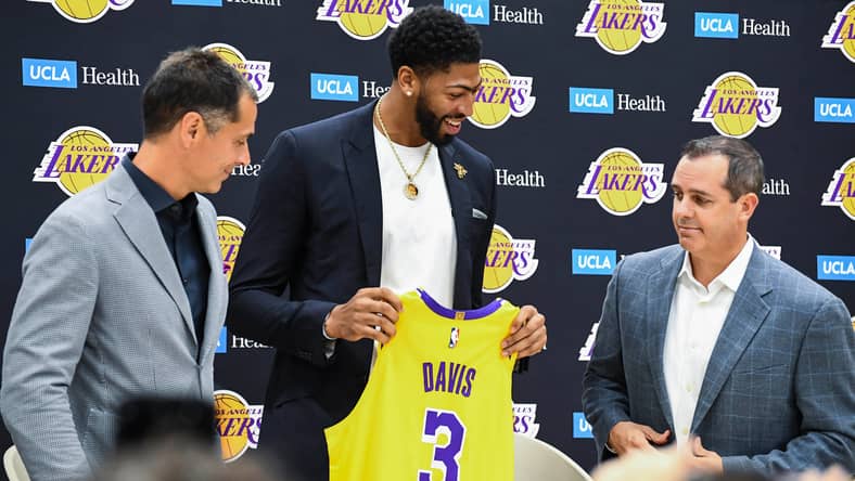 Anthony Davis Makes Los Angeles Lakers History In Season Opener Win 2 NBA: Los Angeles Lakers-Press Conference | Anthony Davis