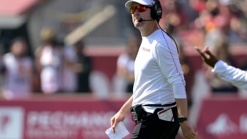 5 USC Trojans Head Coaching Candidates To Replace Lincoln Riley 2 NCAA Football: Penn State at Southern California | USC Trojans Head Coach Lincoln Riley