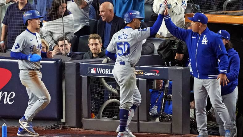 Mookie Betts Expected To Return To Infield In 2025, Signaling Free Agent Move? 2 MLB: World Series-Los Angeles Dodgers at New York Yankees | Mookie Betts