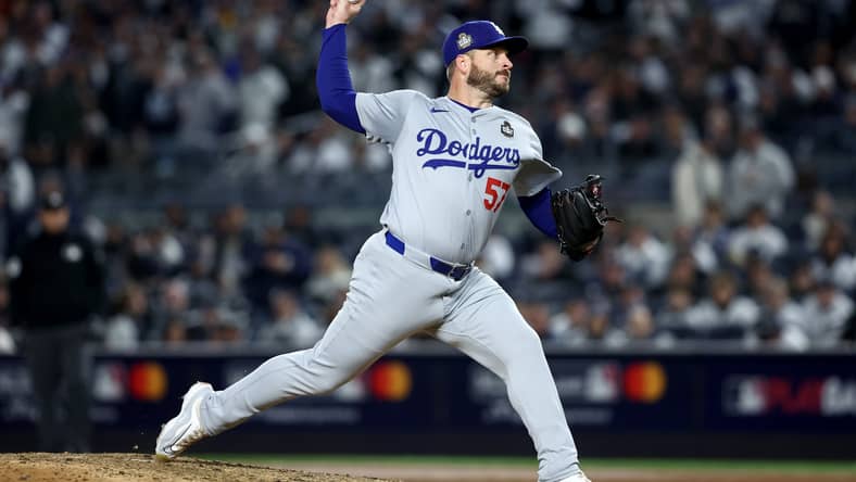 MLB Insider Suggests Los Angeles Dodgers Will Sacrifice Key Bullpen Piece 2 MLB: World Series-Los Angeles Dodgers at New York Yankees | Ryan Brasier