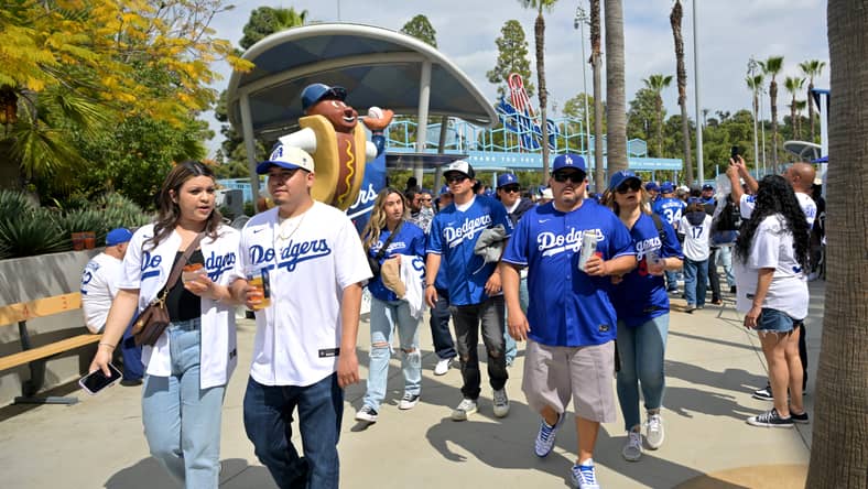 MLB Commissioner Rob Manfred To Priced-Out Dodgers Fans: Try The Angels Instead 2 Los Angeles Dodgers fans