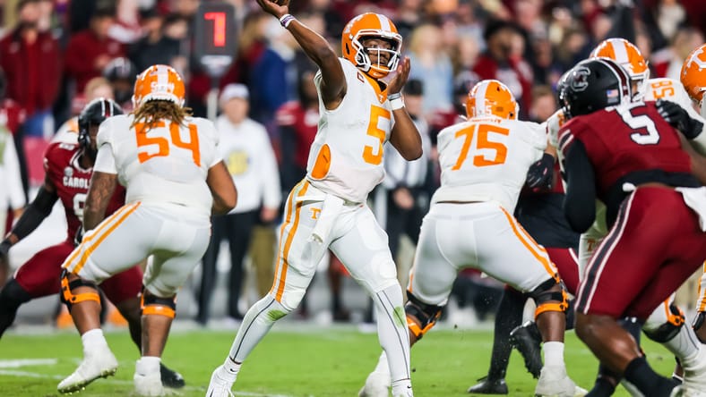 NCAA Football: Tennessee at South Carolina