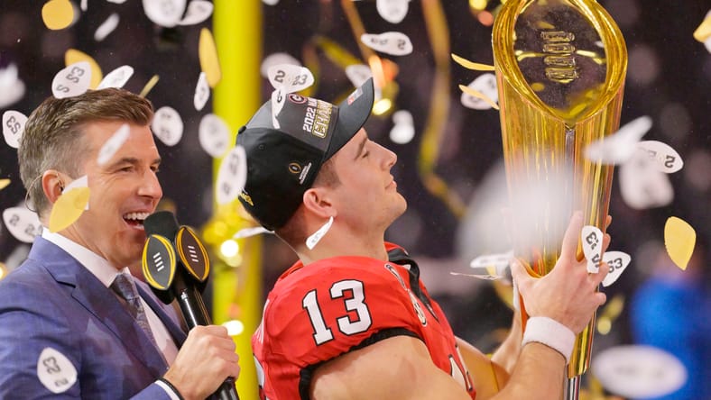 NCAA Football: CFP National Championship-Texas Christian at Georgia