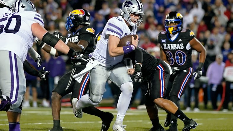 NCAA Football: Kansas State at Kansas
